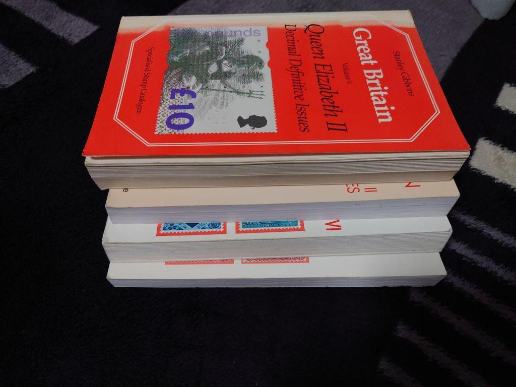 [USED] Stanley Gibbons British Stamp Catalogue Set of 4