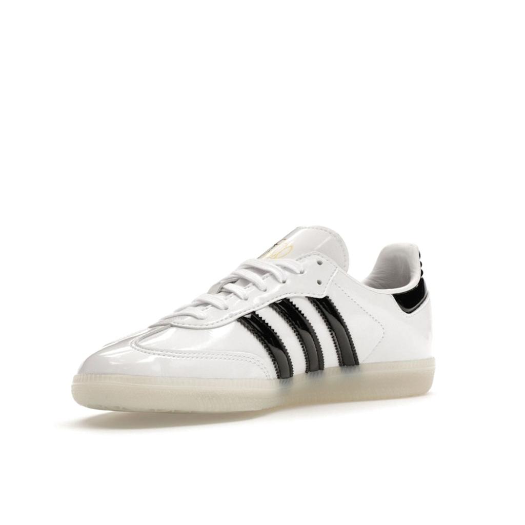 Adidas Jason Dill x Samba White Black Unisex Sneakers Cloud-White Core-Black Gold-Metallic IE5158