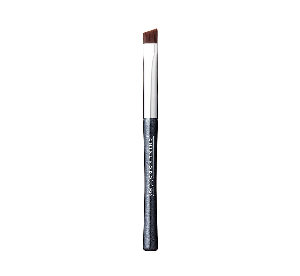 

Authentic Kumano Brush, Chikuhodo J-G Series Eyebrow Brush J-G6, Bristles: Synthetic Fiber (Ag-TAfrE®), Hypoallergenic, Hiroshima, Makeup Brush