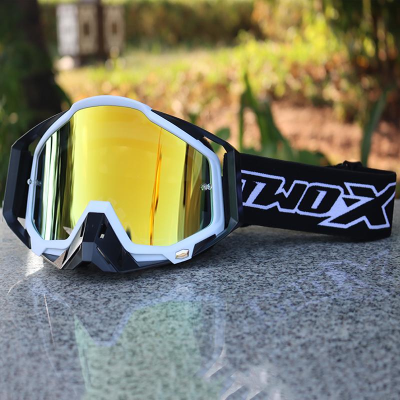 Two-X Motorcycle Glasses MX Motocross Racing Goggles Off-road Cycling Moto Dirt Bike ATV MTB Outdoor Sport Riding Sunglass