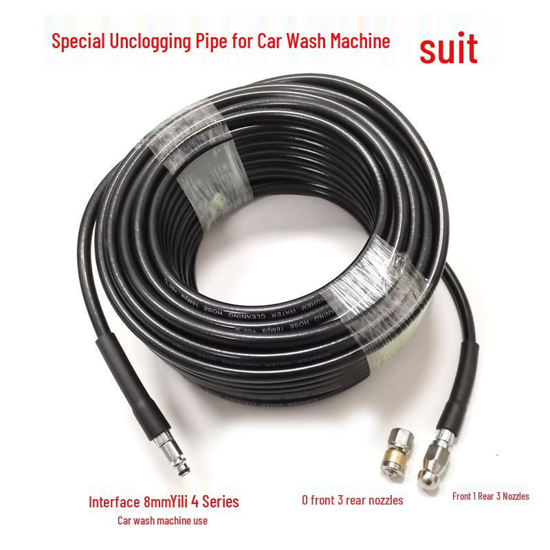 Hochdruck 360° rotierende Rohrreinigungsmaschine für Autowaschanlagen und Kanalreinigung