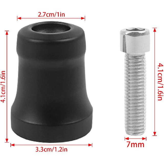 Motorrad Lenkergriffe Stopfen Aluminium Lenkerendkappen Schieber Ersatz für Kawasaki Z900 2018 2019 Z650RS 2022 2023 ER650-RR-RS 2024 2025