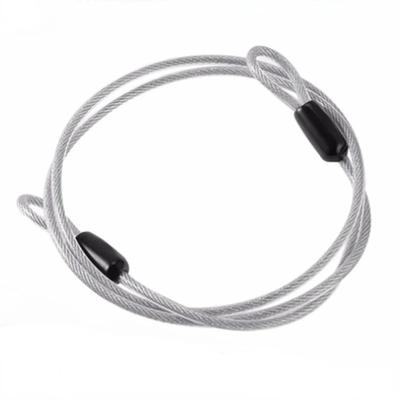 0,5 m Outdoor Tragbares Diebstahlsicheres Fahrradschloss Draht Radfahren Starkes Stahlseilschloss MTB Rennradschloss Fahrradzubehör für Geschenk