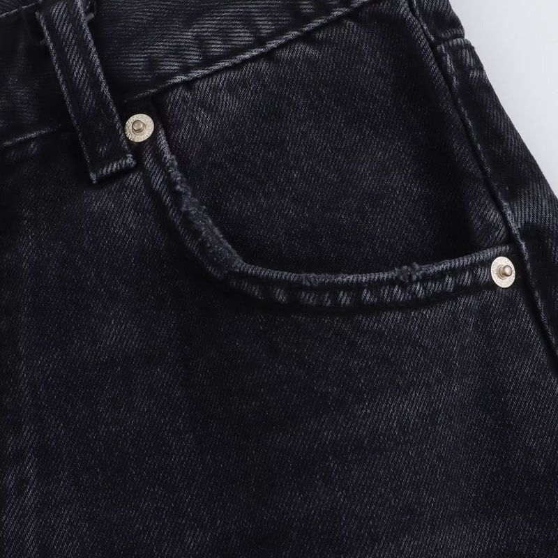 Kaslead New Arrival Women's Clothing Fashion Style Fashion Casual Easiest for Match High Waist Loose Straight Shorts 8197077