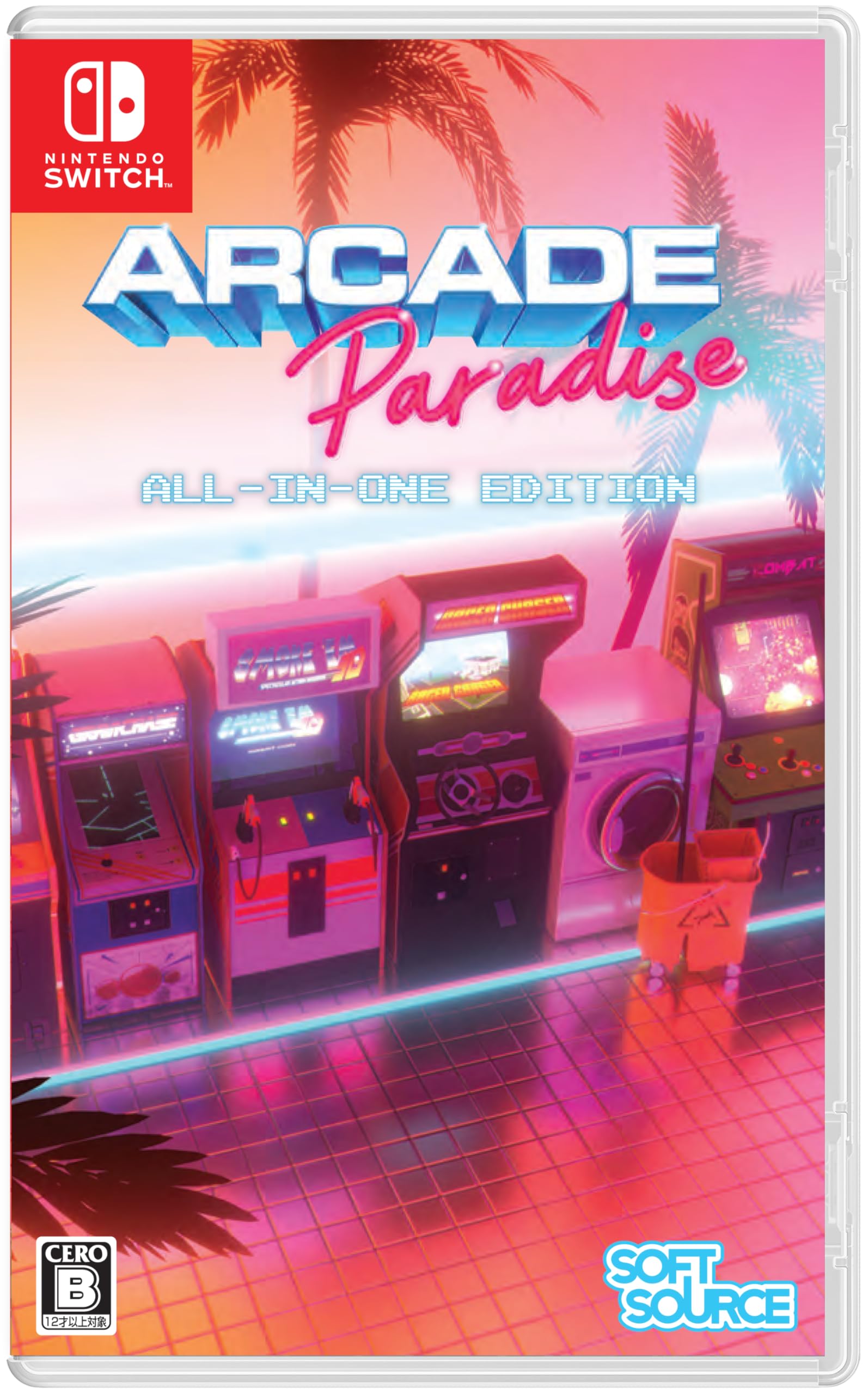 ARCADE Paradise EDITION Original digital wallpaper ALL-IN-ONE -Switch [Bonus]