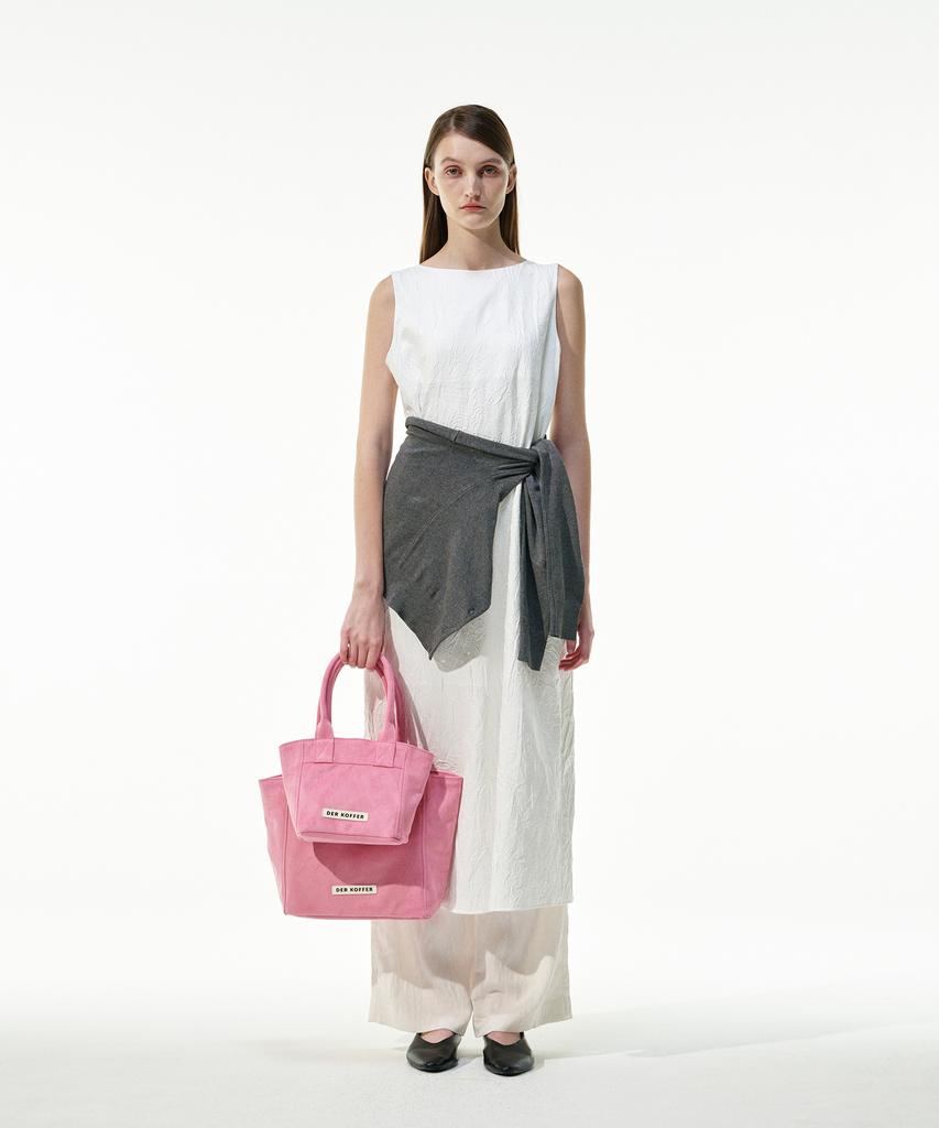 Der Koffer Shopper Suede [Pink]_Mini