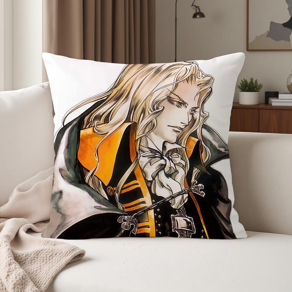 CCastlevania Symphony Of Night Game Alucar Pillow Case Suitable For Bedrooms Living Rooms Cars Home Decoration