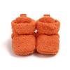 New Autumn/Winter Pumpkin Baby Toddler Shoes - Soft, Warm Cotton with Soft Sole (Model M2043) - Perfect for Halloween!