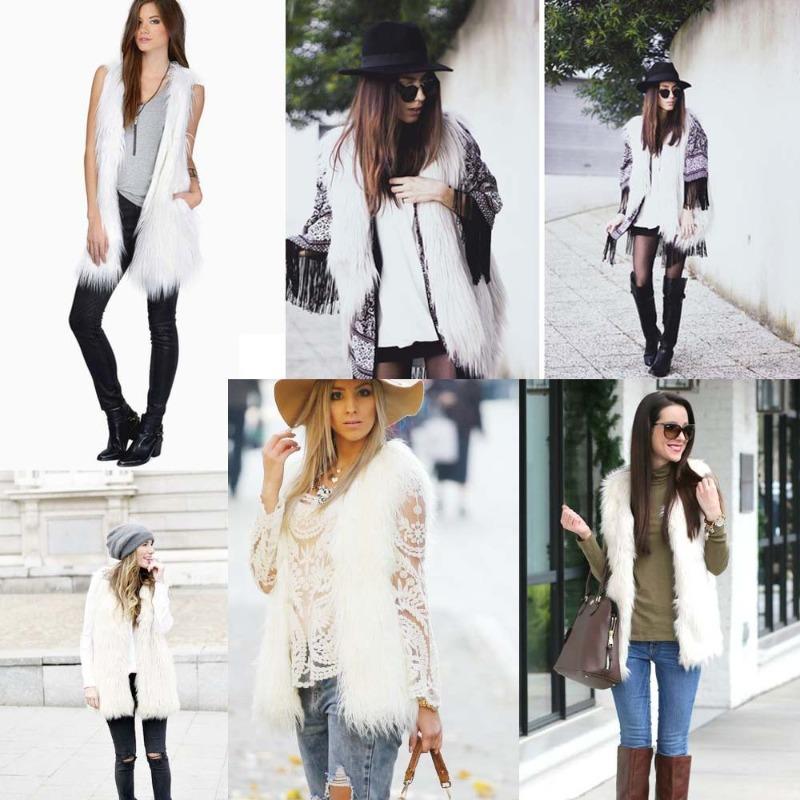 

Реальное фото нового жилета из искусственного меха, пушистого жилета, жилета средней длины. XXXL белый