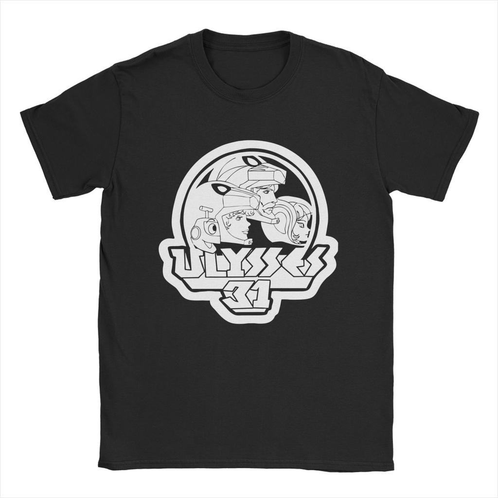 Ulysses 31 T-Shirt Men Cartoon Amazing Pure Cotton Tee Shirt Round Collar Short Sleeve T Shirts Plus Size Clothes