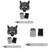 Wolf Costume Mask Gloves Tail Cosplay Party Decor For Halloween Events
