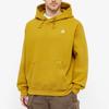 Nike ACG Solid Color Logo Print Hoodie With Drawstring Long Sleeves Men Sweatshirt Yellow CW4490-386