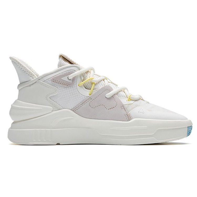 Anta Bastard 4.0 Slip Resistant Cushioning Slip Resistant Cushioning Low top Skateboard Shoes Women's White Orange 122238080-10