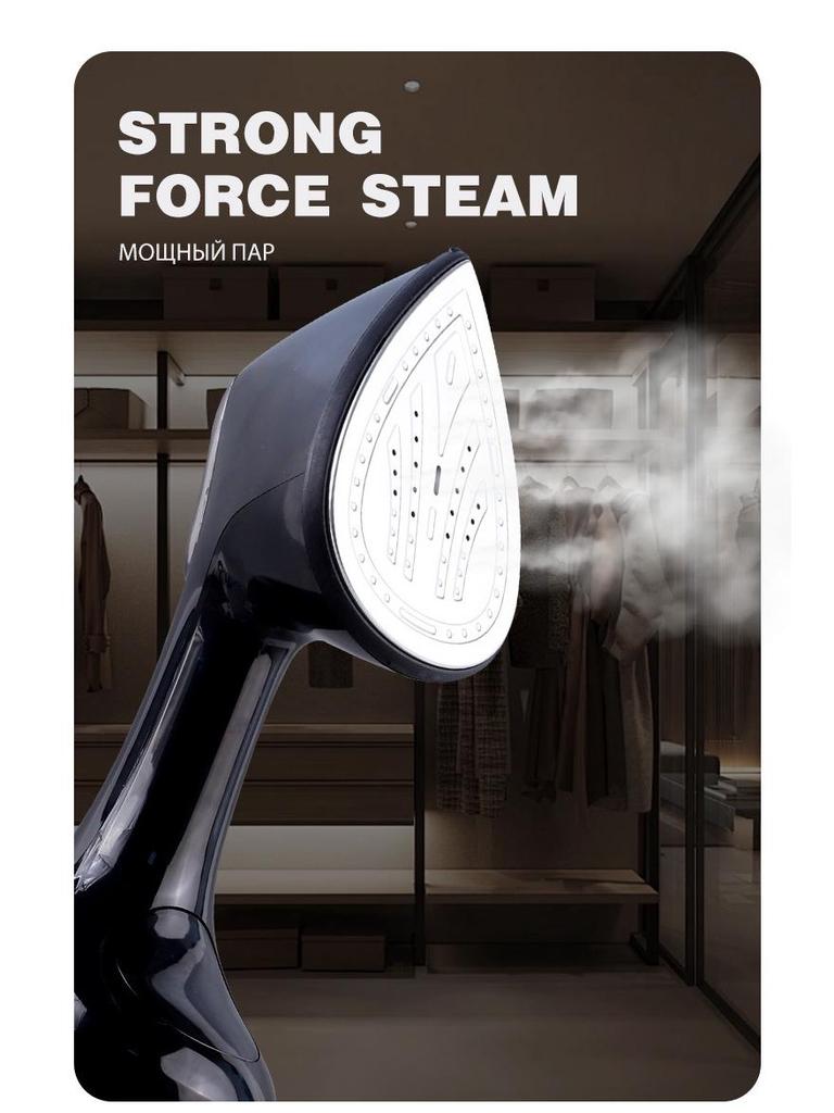 High-Power Portable Handheld Garment Steamer & Iron with Super-Strong Steam