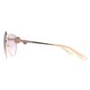 Lunettes de soleil - Guess - GF6140 28T - Or rose brillant - Bordeaux Gradient - Aviator