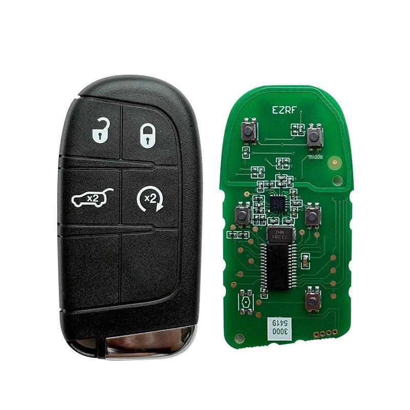 M3N-40821302 4A Chip 433MHz for Jeep Compass Remote Key with SIP22 Blade