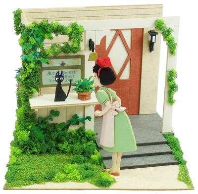 Sankei Studio Ghibli Mini Kiki's Delivery Service Departure Day Paper Craft MP07-122