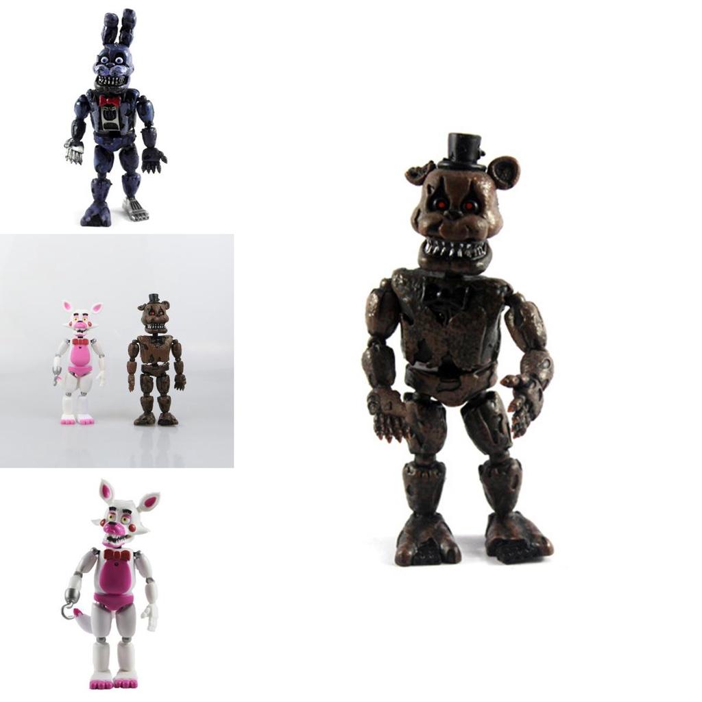Nádherných 6 akčních figurek Fnaf Five Nights At Freddy's o výšce 19 cm Pro oddané fanoušky