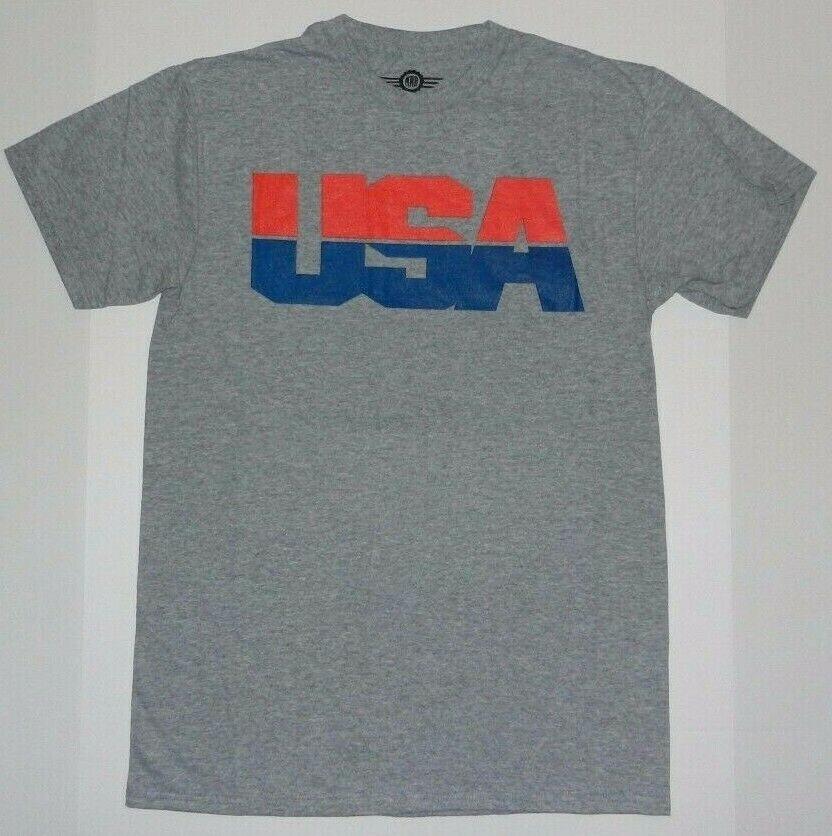 26 USA american logo gray t shirt new Unisex T-Shirt