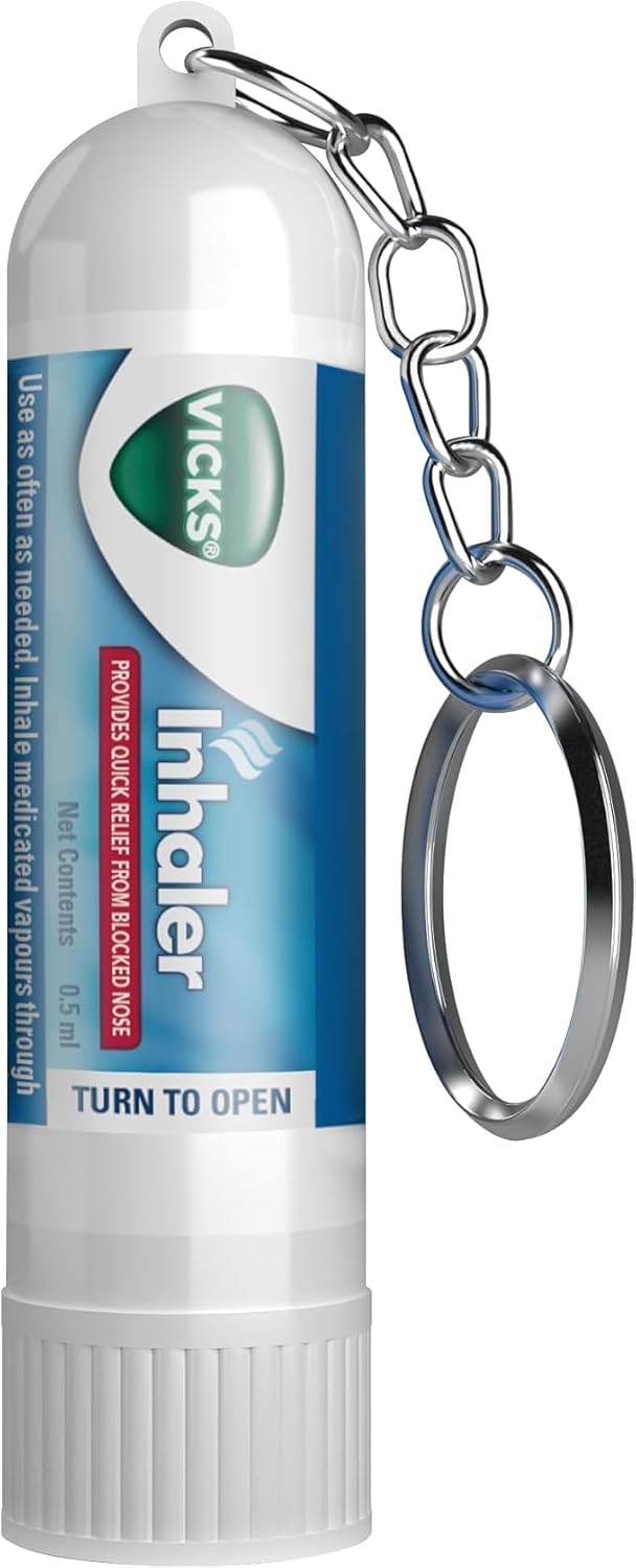 Vicks Inhaler Relief for Cold Sinus Nasal Congestion Allergy 3pack