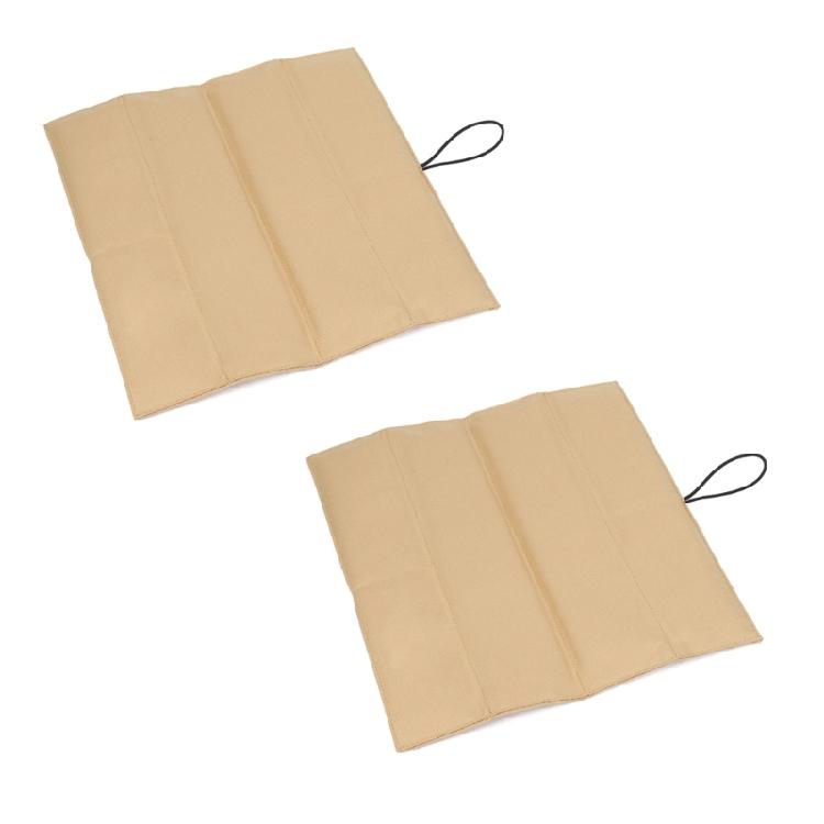 2lots Convenient Folded Camping Mat Travel Friendly Seats Mat Reversible Mat for Outdoor Fun Tear Resistant