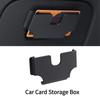 Self-Adhesive Car Interior Card Holder Multi-function Portable Card Storage Box Car Sun Visor Card Slot Box Car Interior Storage