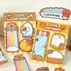 Office School Supplies Combination Student Cute Message N Times Cartoon Girl Heart Capybara Sticker Memo Pad Kawaii Stationery