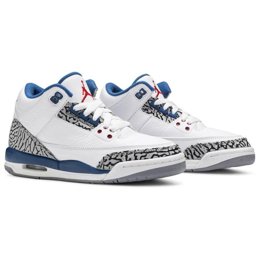(GS) Air Jordan 3 Retro 'True Blue' 2011 Kids' 398614-104