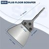 SDS Plus Floor Scraper Kit 5 inch - Tile Removal Tool Wide Tile Flooring Adhesives Remover Tile Thinset Removal Tool SDS Plus Chisel Bit with Spare