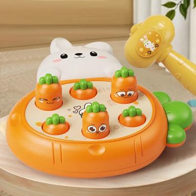 Cartoon Montessori Baby Spielzeug Kleinkind Pädagogisches Geburtstagsgeschenk Tierthema Klopfspiel Eltern-Kind-Brett Hämmerspiel