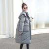 New Winter Loose and Fashionable Hooded Cotton Jacket for Women Mid-length Bread Jacket Over Knee Large Size Cotton Jacket
