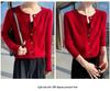 Women's 2025 Retro Cable Knit Cardigan, Long Sleeve, Round Neck, Loose Fit, Short Sweater Jacket, Versatile Layering Piece