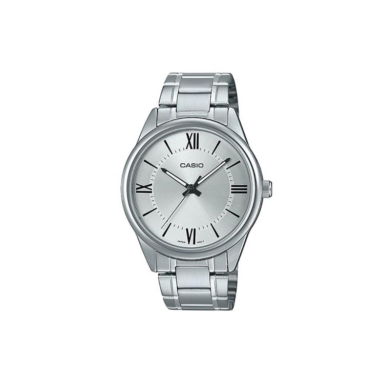 CASIO Men Standard Series Silver Watch MTP-V005D-7B5 MTP-V005D-7B5 Silver Strap