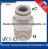 PISCO Japan Genuine Fittings: APC8-01, APC8-02, APC8-03, APC10-02, APC03