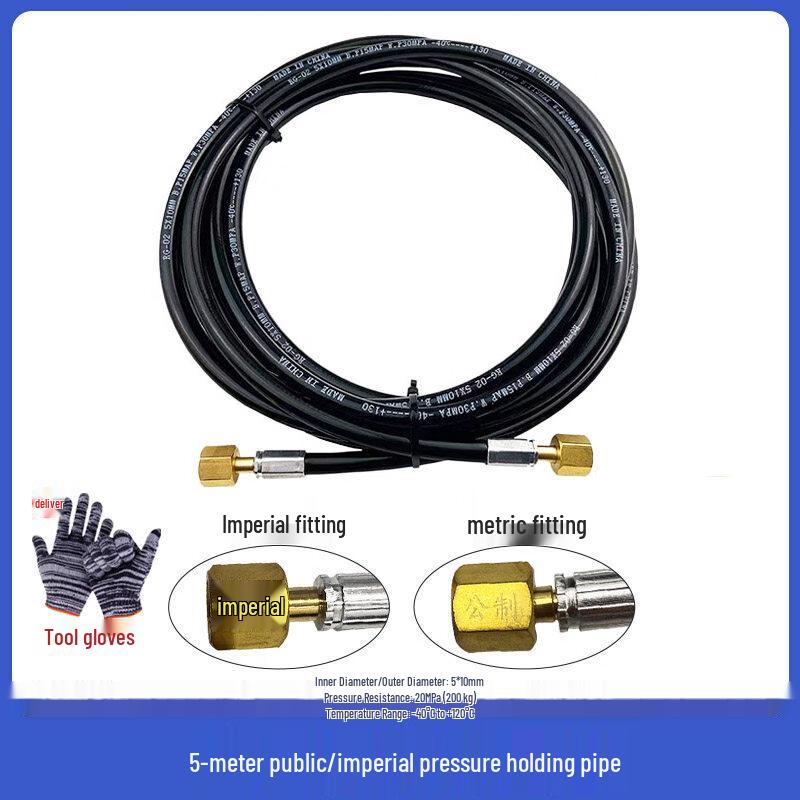 5-Meter HVAC Stickstoff-Druckprüfschlauch