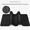 Waterproof Non-Slip Minimalist Black Mouse Pad, Small Size, Stitched Edge, Extra Large