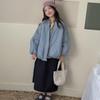 Girls' Trendy Quilted Cotton Baseball Jacket - Autumn/Winter 2025 Kids' Fashion Outerwear