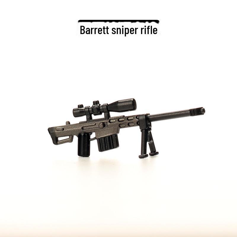 

«Набор фигурок военного собрания»: Цветное оружие, пластиковые аксессуары, настольная модель для песка