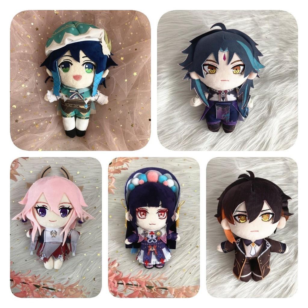 Genshin Impact Plush Toy Game Anime Characters Doll Cute Design Pp Cotton Gifts
