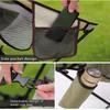 Portable Outdoor Camping Foldable Chair Beach Travel Relaxing Lightweight Lounges Folding Ultralight Aluminum Chairs