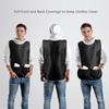 4 Pack Cobbler Apron with 2 Pockets, Waterproof Art Smock for Women, Men, Cleaning, Painting, Housekeeping, Work Black