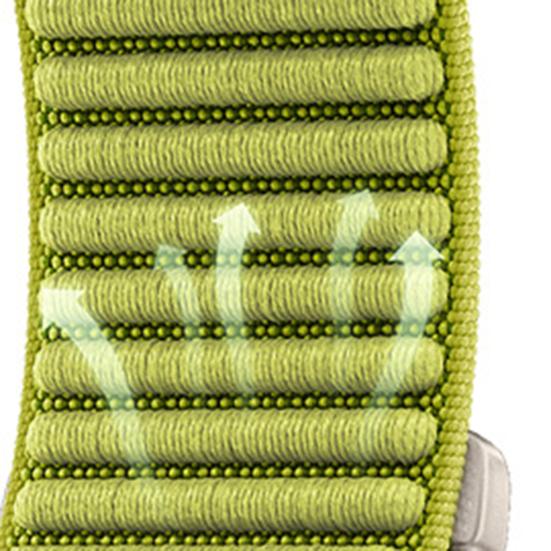 Watch Strap Stretchy Nylon Wristband Solid Color Soft Breathable Replacement Watch Strap
