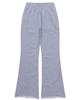 MOAA Raw Edge Flare Sweatpants (Black)