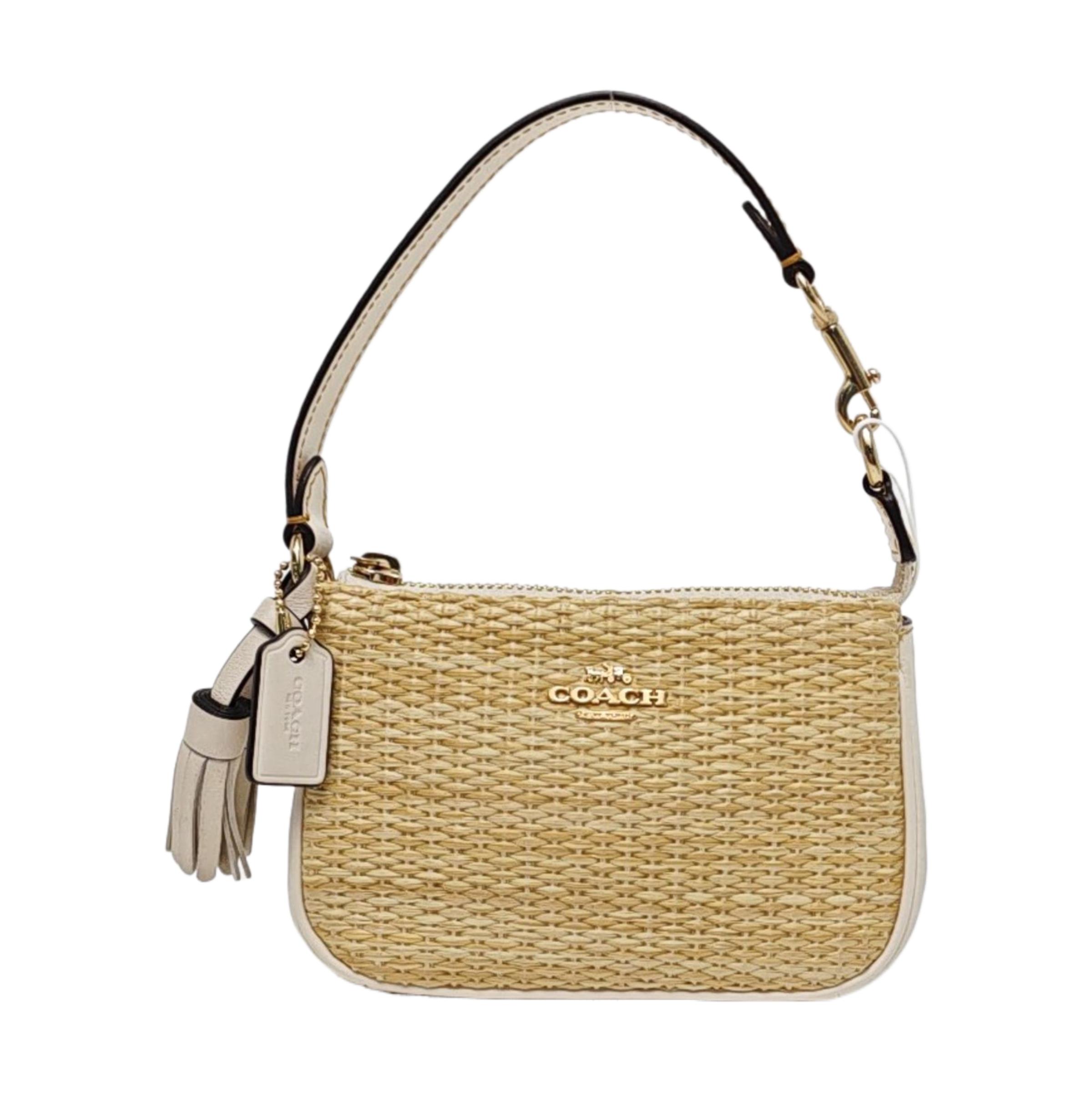 [Pre-Owned] Nolita 18 Fashion Versatile Fringe Decor Fabric Tote Shoulder Bag Small - Excellent #1ITRST6 ONE SIZE