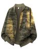 ACU Men's Clothing | Camouflage Baseball Cardigan Hoodie - Trendy American Sport Jacket for Spring Autumn Winter 2026