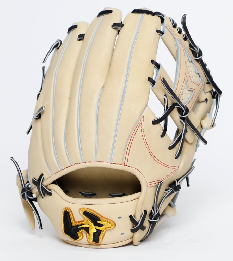 

Pegasus Ground Top WGN5PT56SHE (0790) for hardball and softball, Camel Brown/Black, Right-Handed Throw (LH), Infielder s Size 8