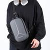 Men's Large Capacity Water-Repellent Crossbody Bag with Combination Lock and USB Rechargeability