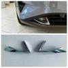 For Nissan Qashqai J12   2024 ABS Chrome Front Bumper Foglight Lamp Frame Cover Decoration Trims Car Styling Accessories