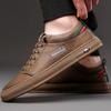 Herrenschuhe Neue Bequeme Lässige Lederschuhe Herren Board Schuhe