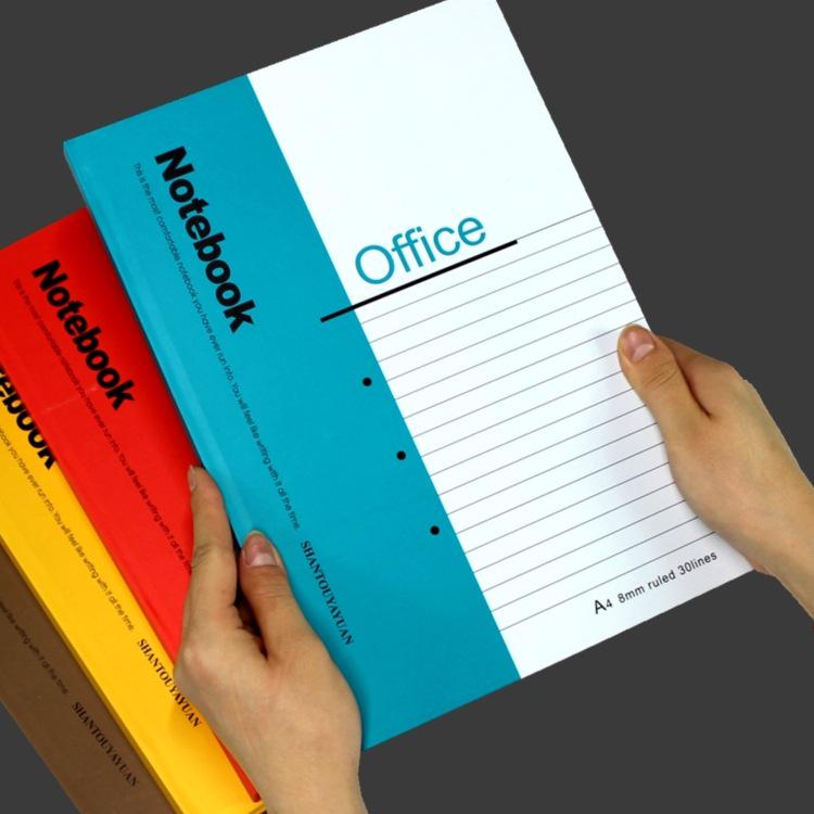 Großes Hardcover-Notizbuch - A4/B5/A5 Schülerheft, Tagebuch, Kassenbuch